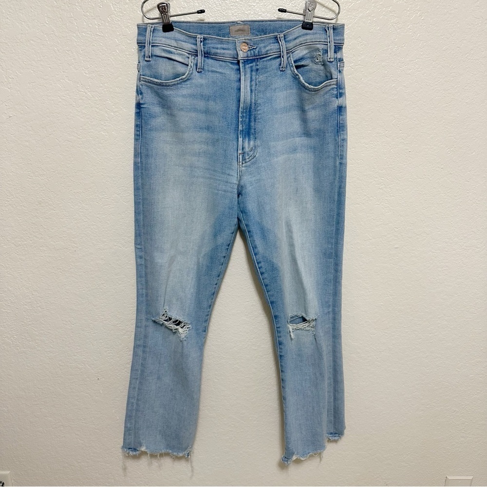 MOTHER The Hustler Ankle Chew Jeans size 32 - Picture 7 of 13
